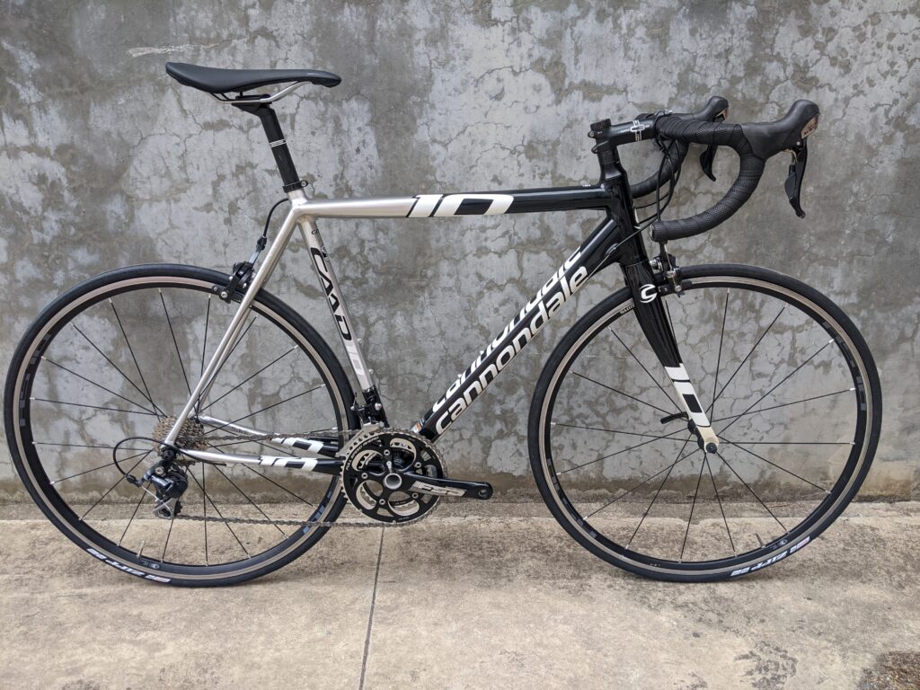 cannondale caad10 56 cm large 105 10 speed road bike